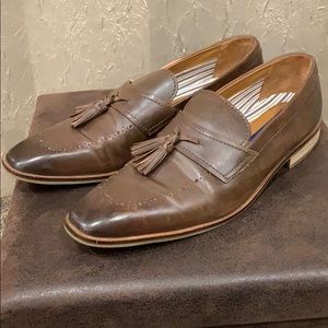 Men’s Giorgio Brutini dress loafers brown size 12